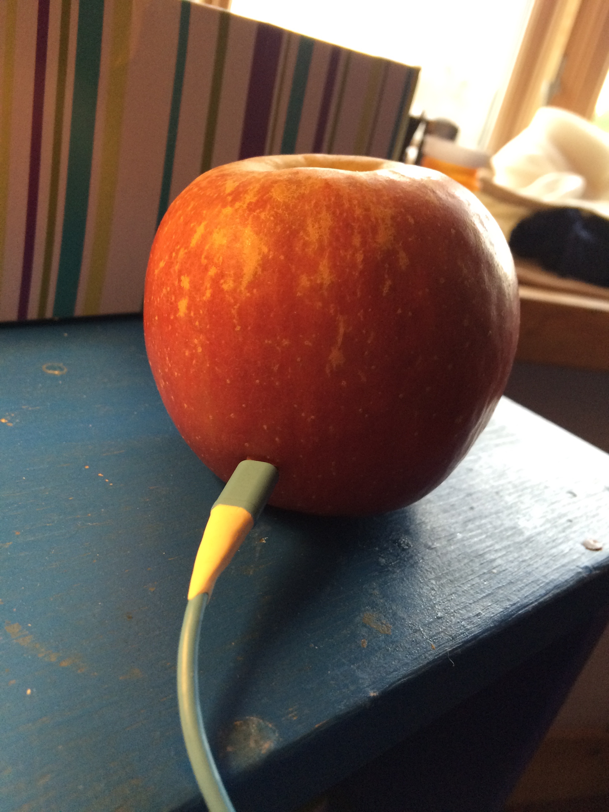 Charging my apple